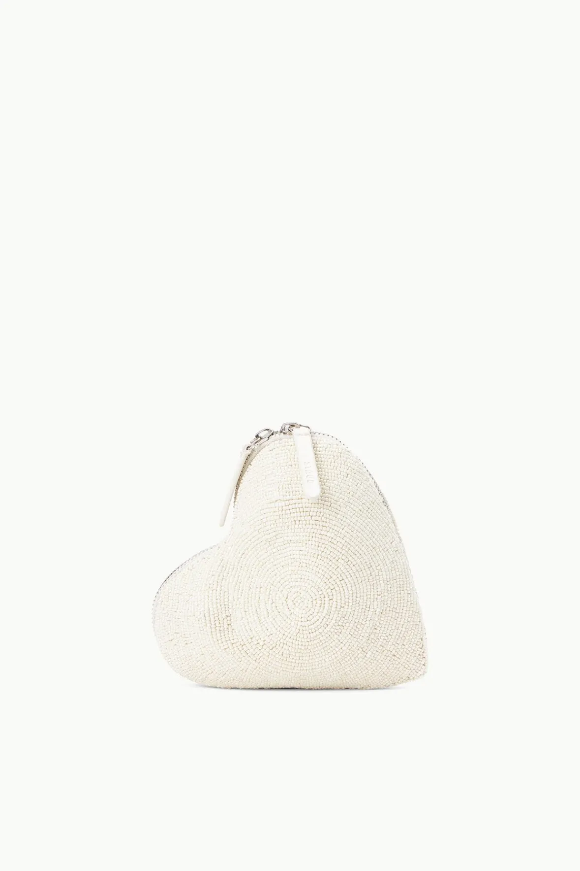 BEADED HEART CLUTCH - -STAUD Best