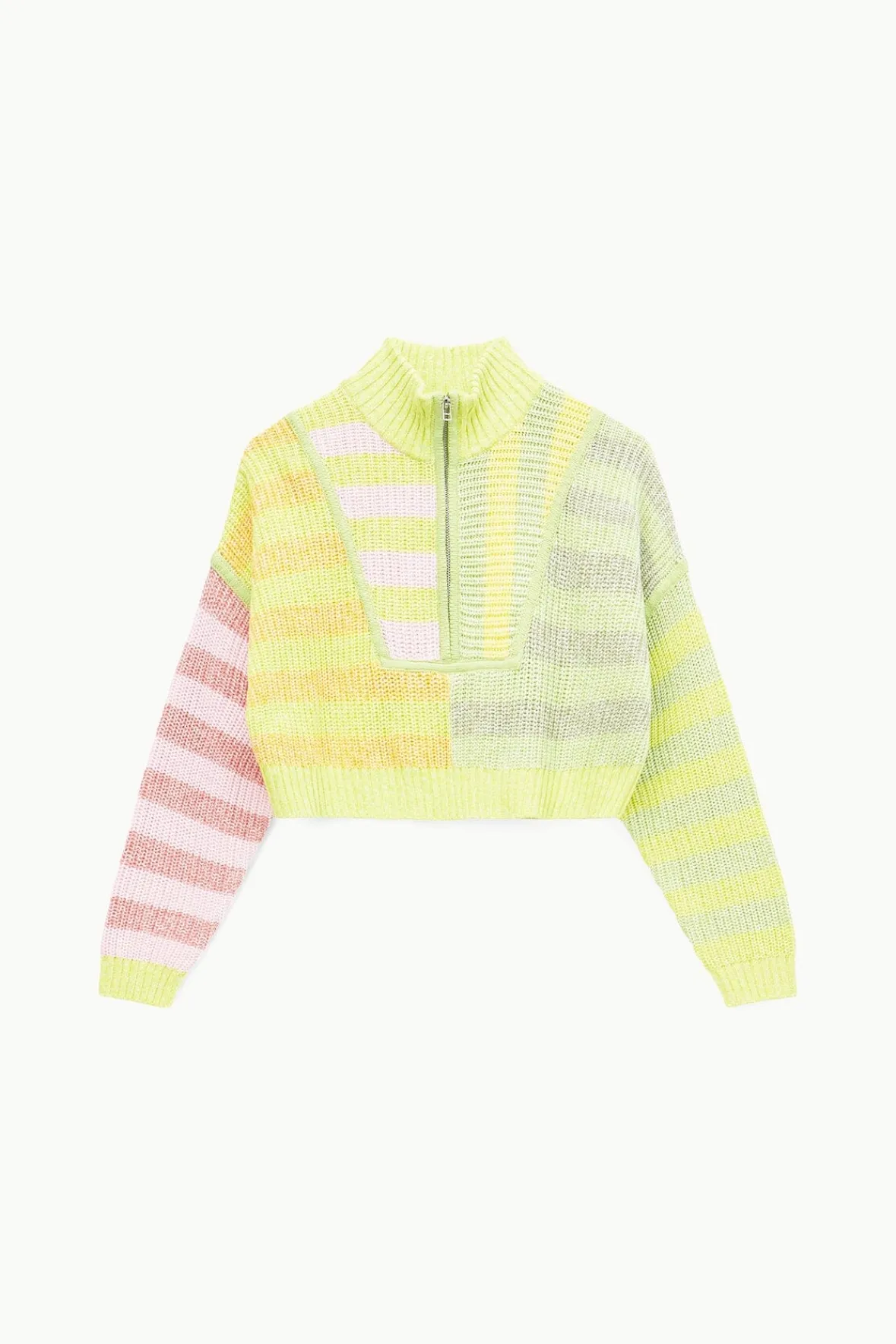 CROPPED HAMPTON SWEATER - -STAUD Store