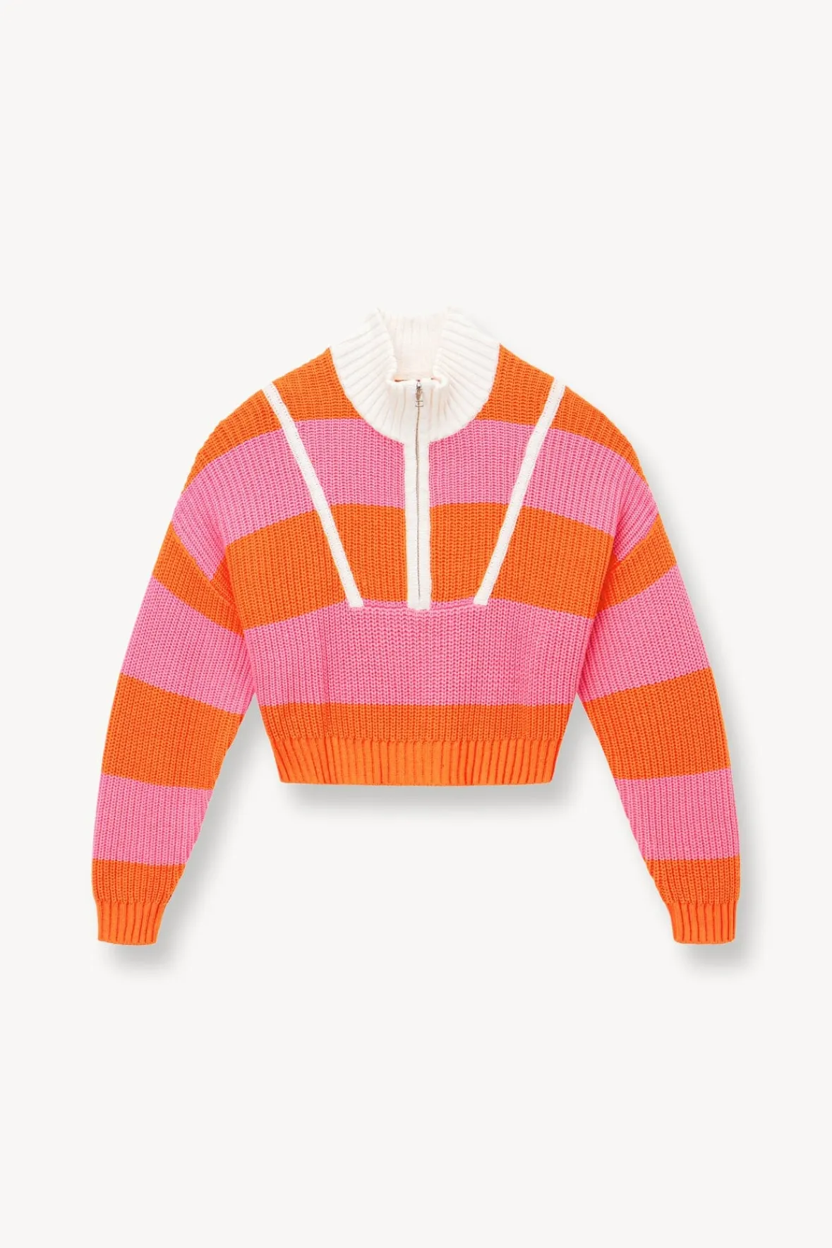 CROPPED HAMPTON SWEATER - -STAUD Shop