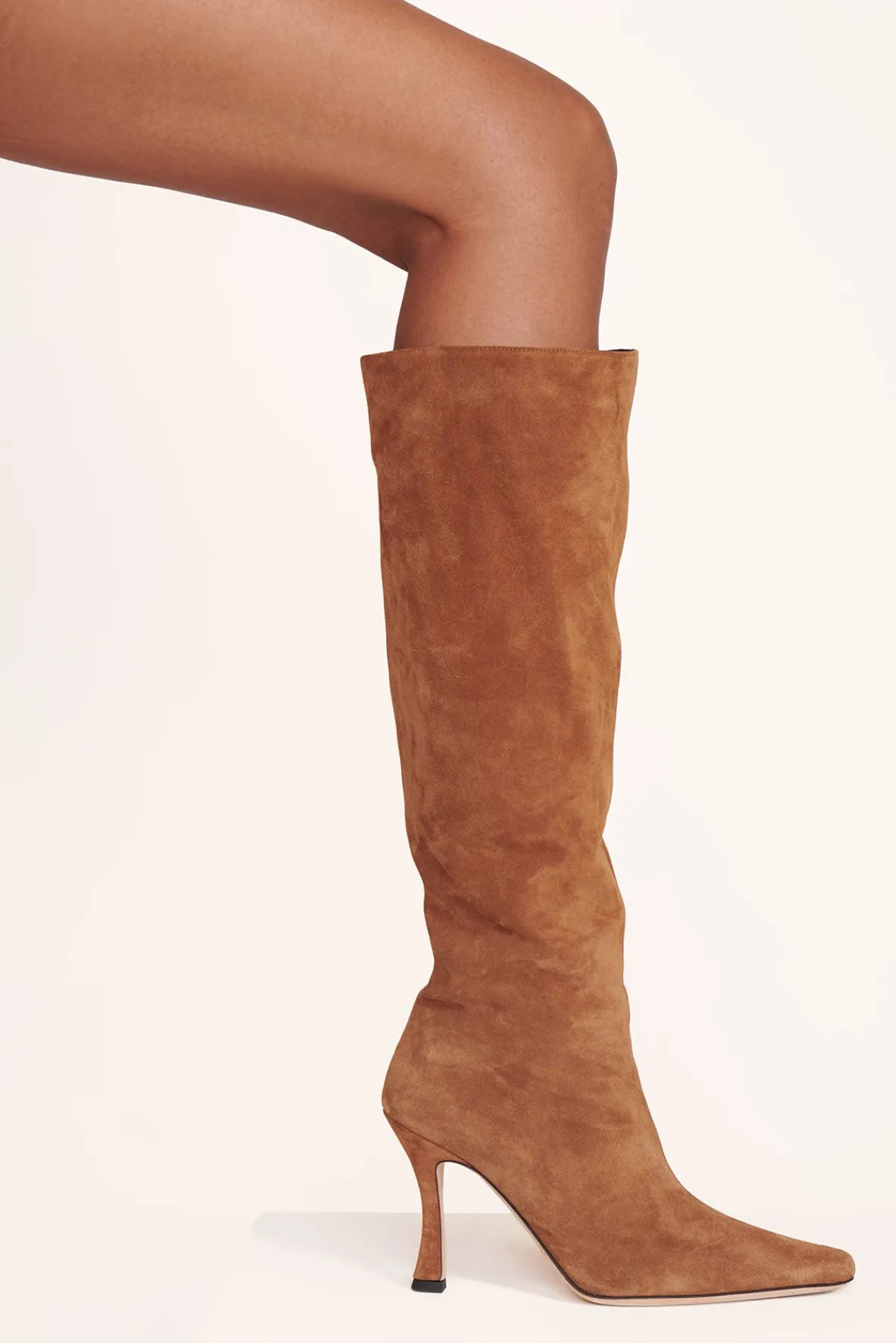 CAMI BOOT TAN-STAUD Cheap