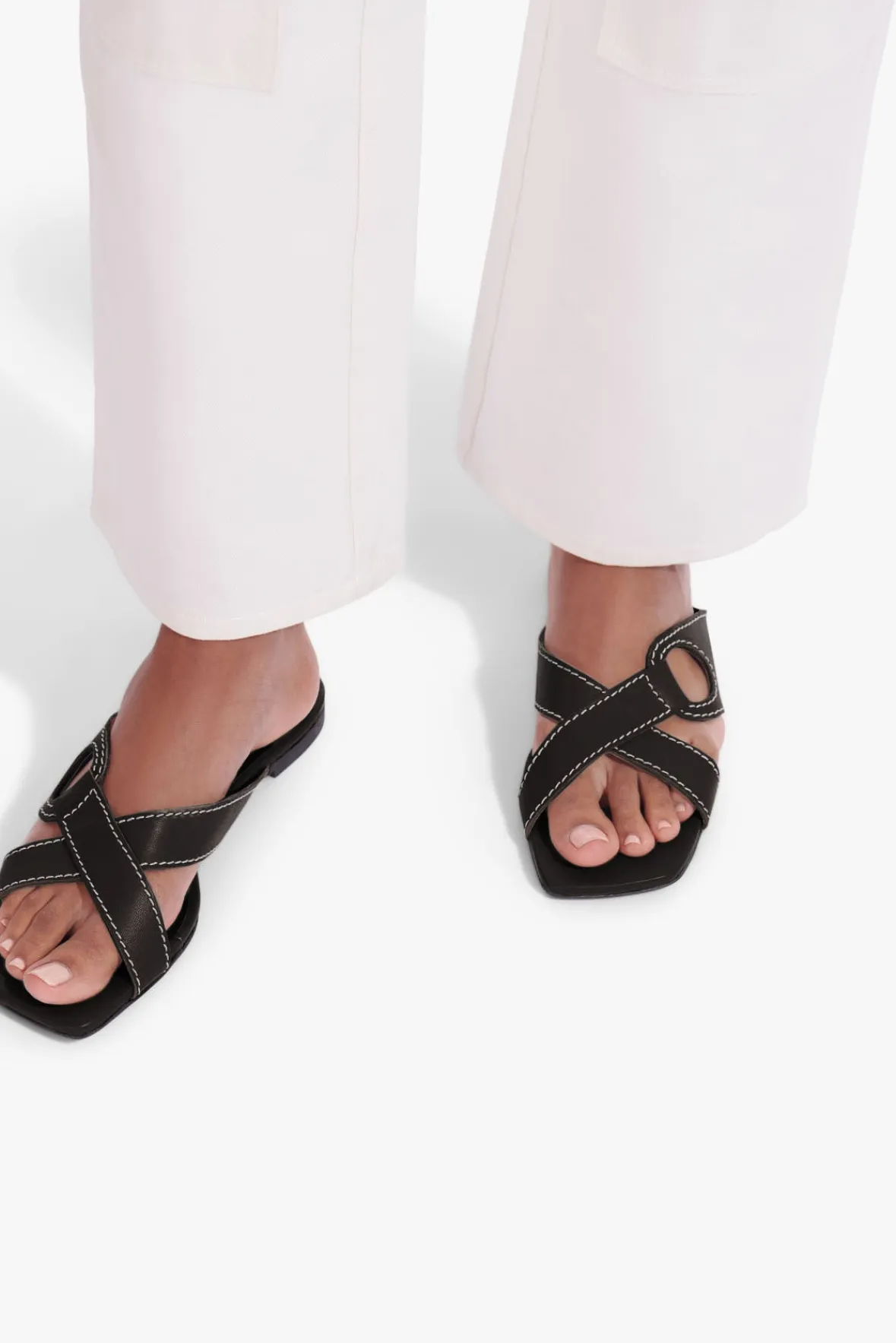 CAMILLE SANDAL -STAUD Cheap