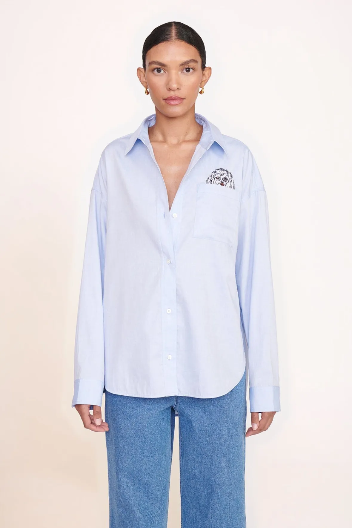 CUSTOM CLASSIC OVERSIZED SHIRT -STAUD Shop