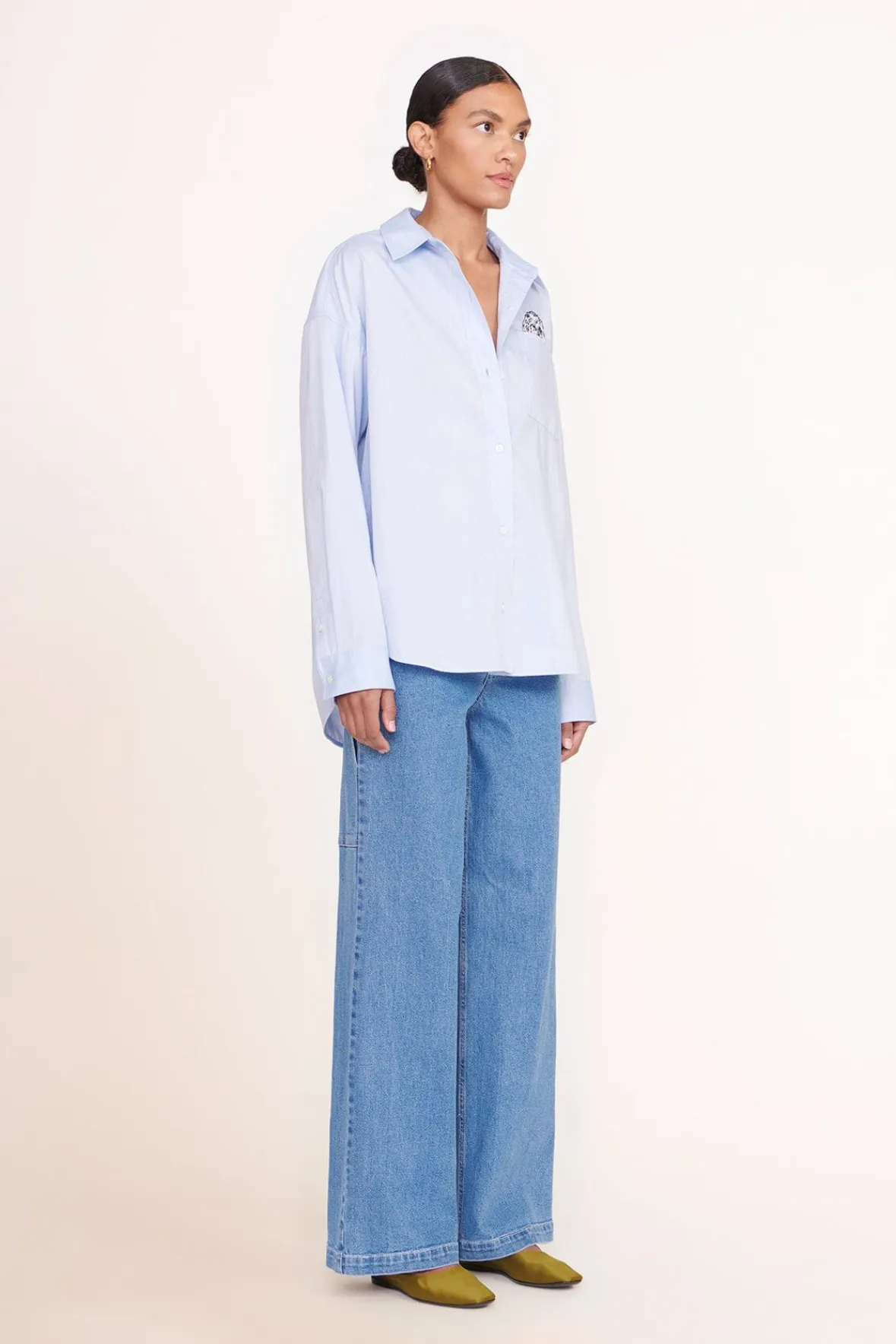 CUSTOM CLASSIC OVERSIZED SHIRT -STAUD Shop