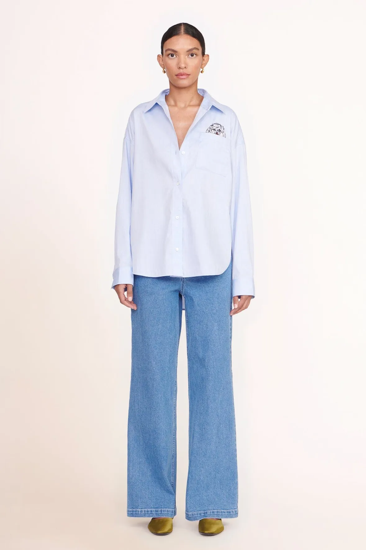 CUSTOM CLASSIC OVERSIZED SHIRT -STAUD Shop