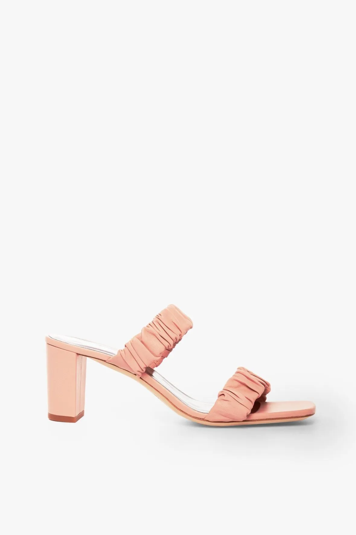 FRANKIE RUCHED SANDAL -STAUD Online