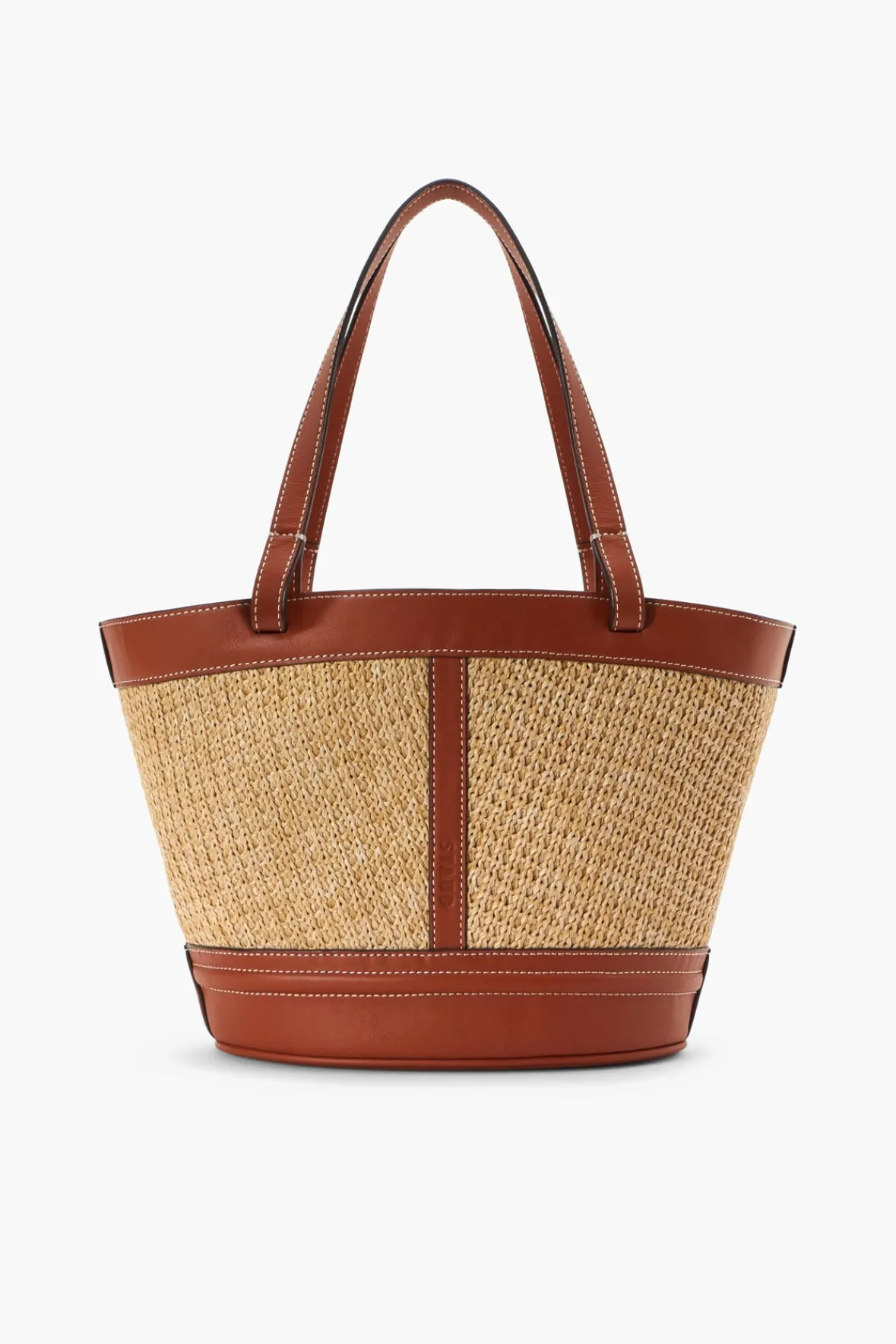 HENRI PETITE RAFFIA TOTE -STAUD New