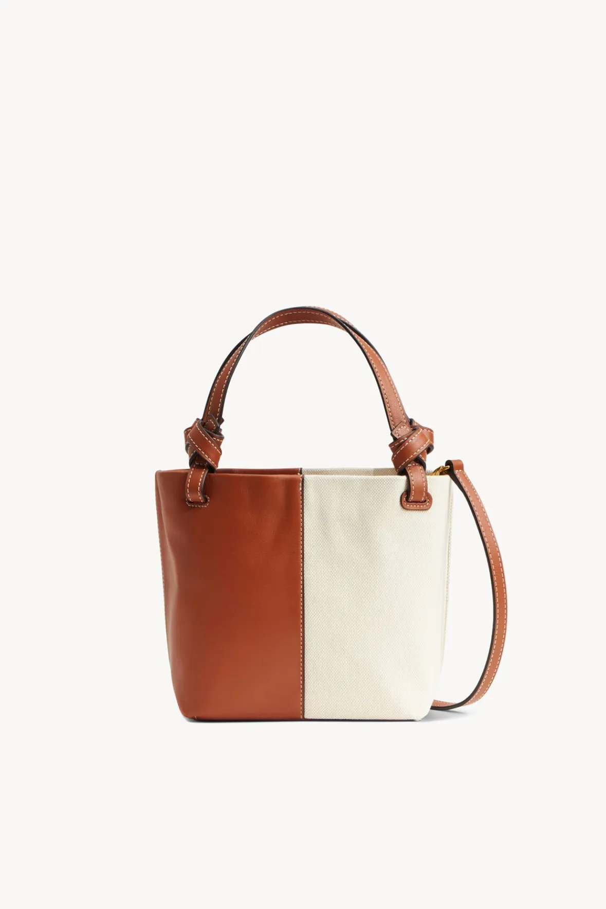 IDA MINI CANVAS TOTE BAG -STAUD Cheap