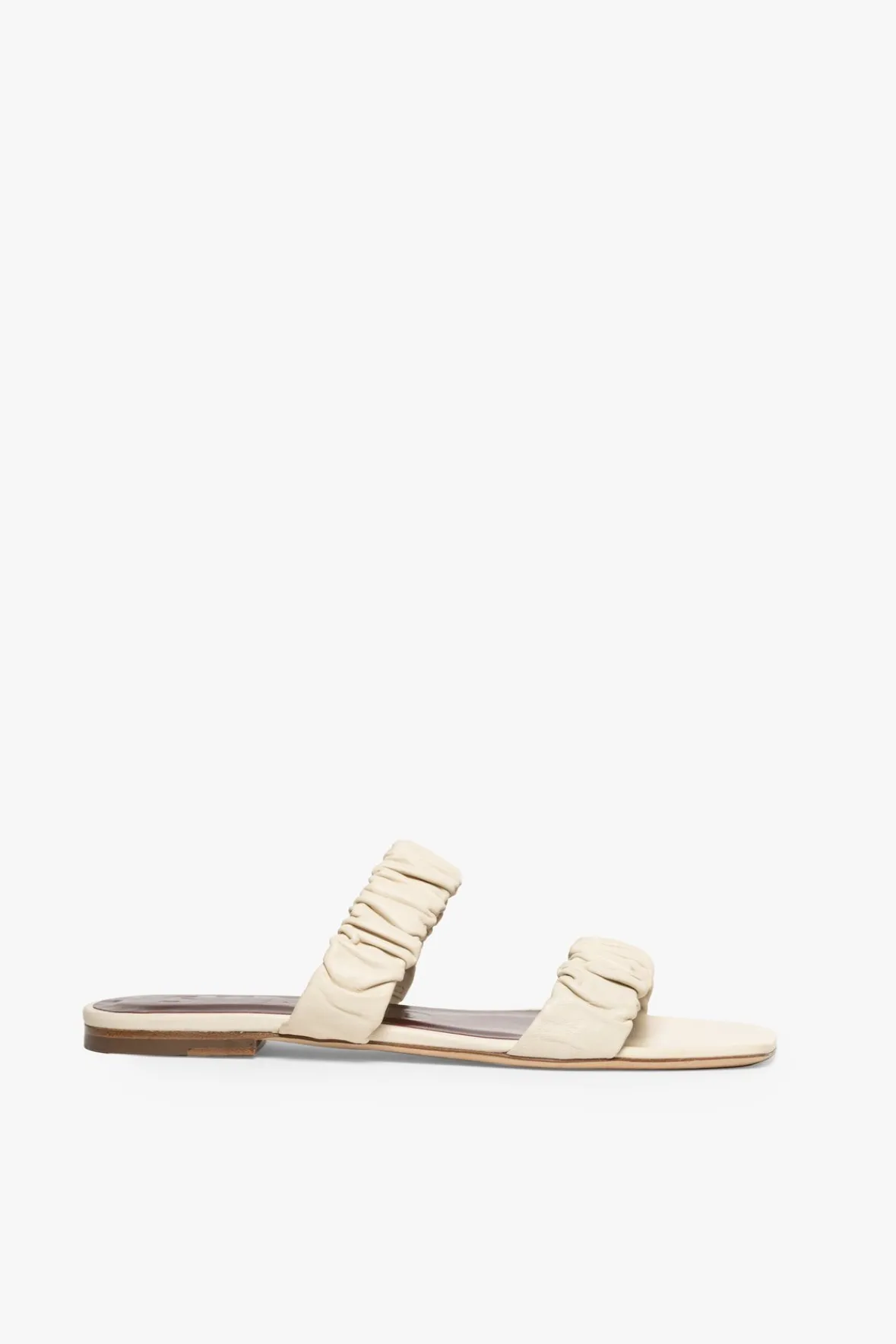 MAYA RUCHED SANDAL -STAUD Flash Sale