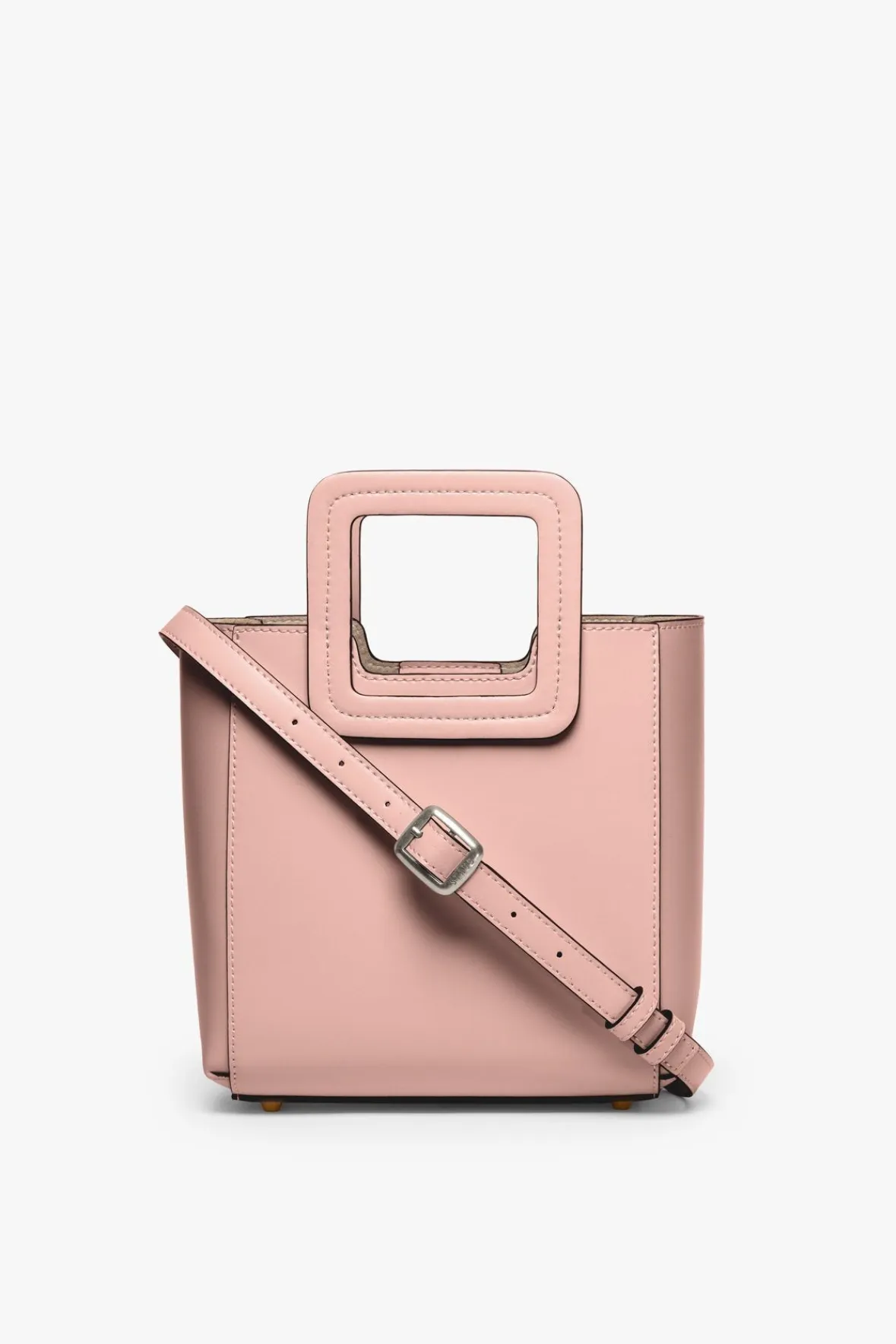 MINI SHIRLEY LEATHER BAG -STAUD Online