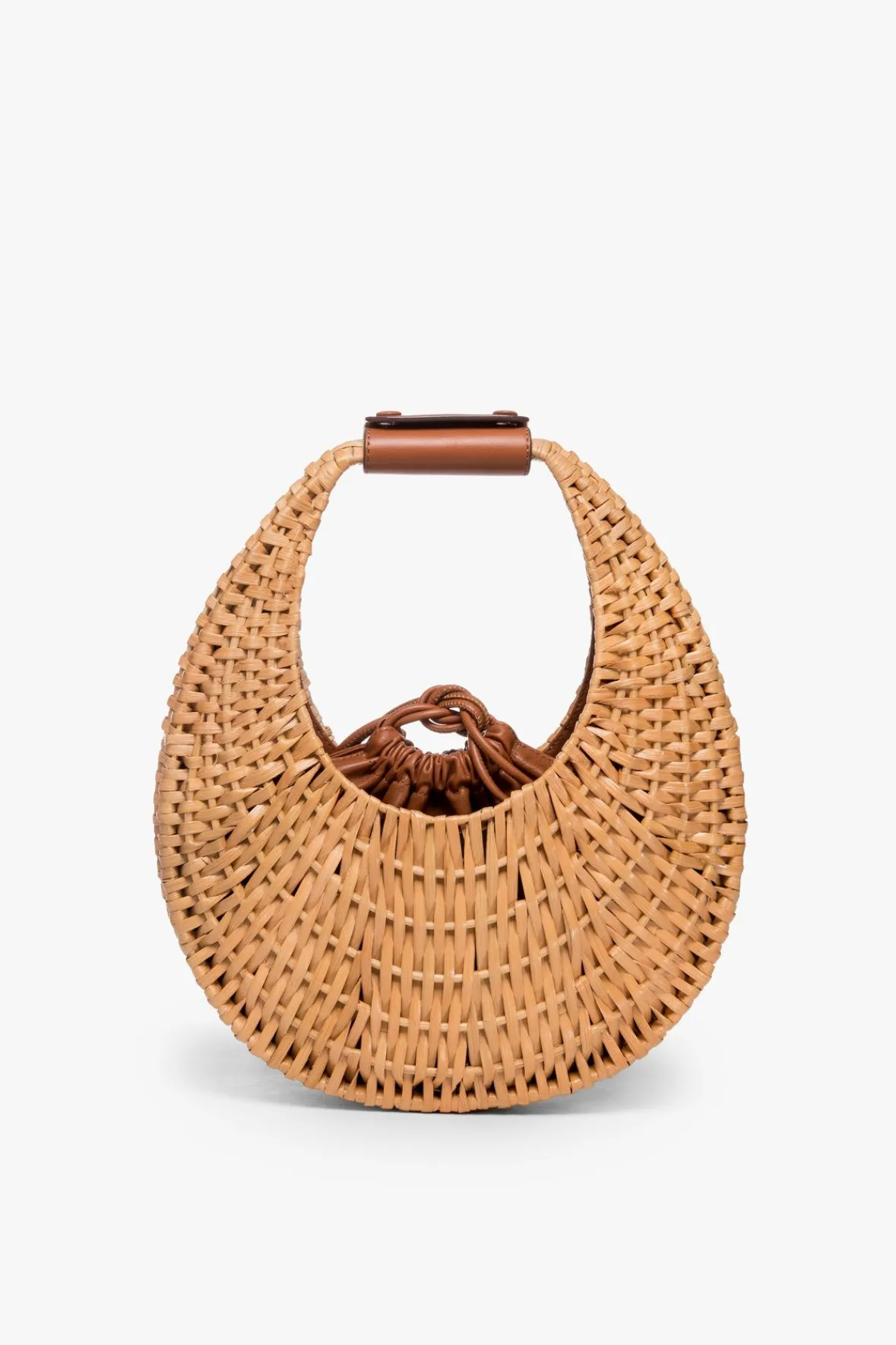 RATTAN MOON BAG -STAUD Shop