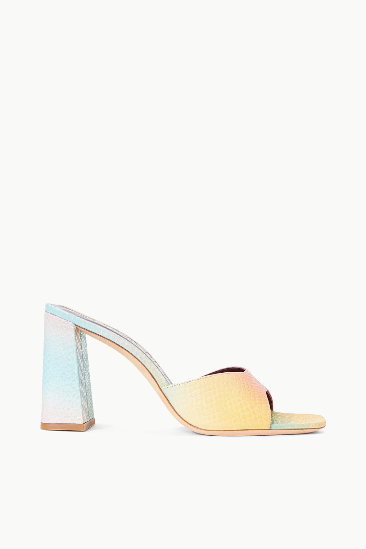 SLOANE HEEL SNAKE EMBOSSED-STAUD Shop