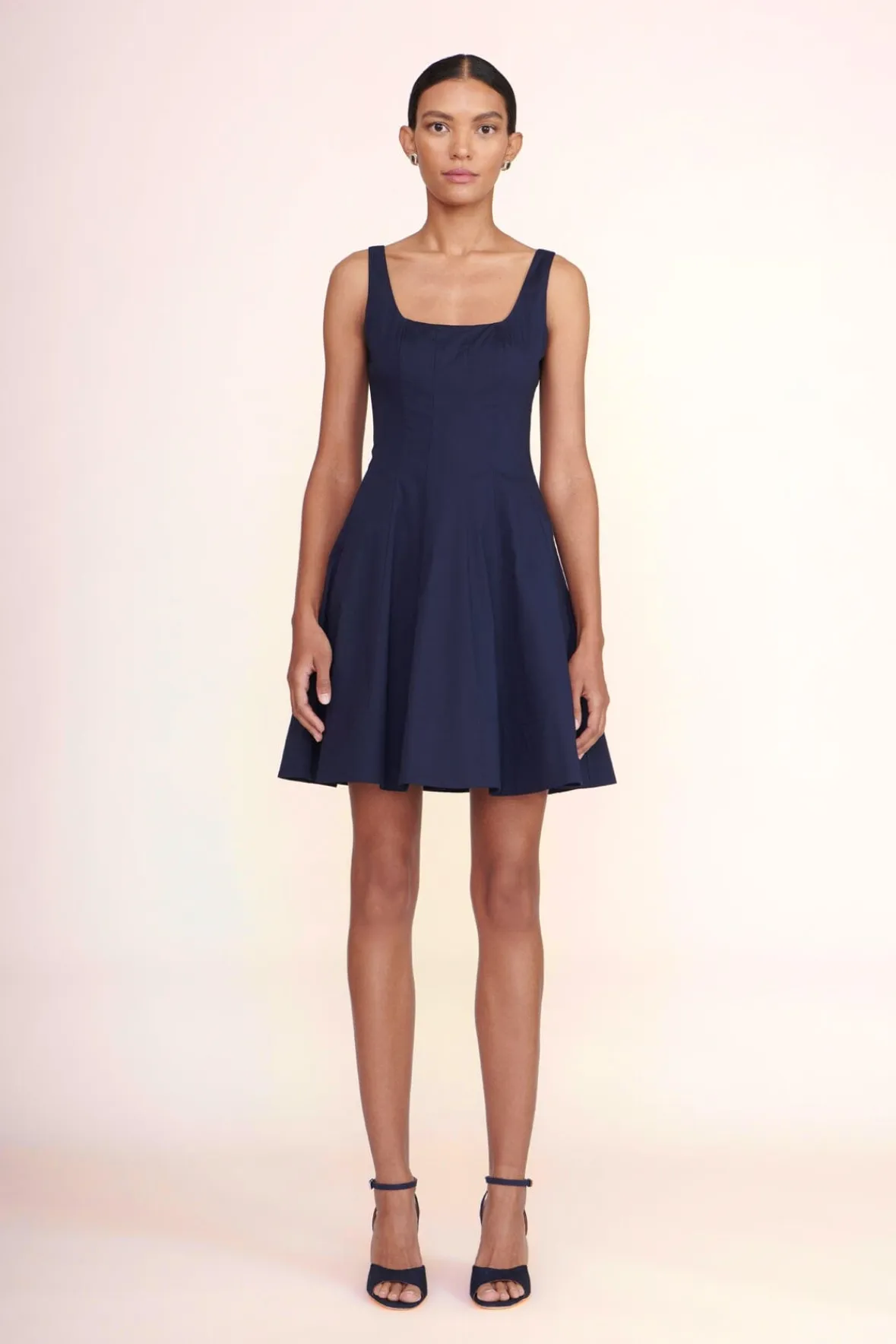 MINI WELLS DRESS - -STAUD Sale