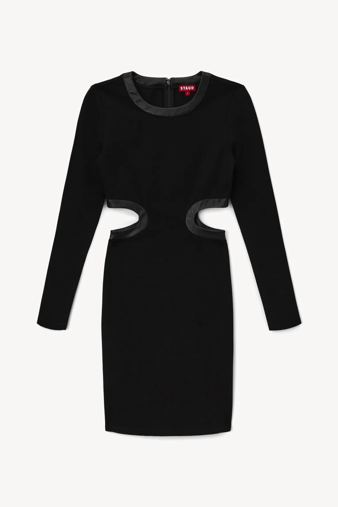 MINI LONG SLEEVE DOLCE DRESS BLACK-STAUD Cheap