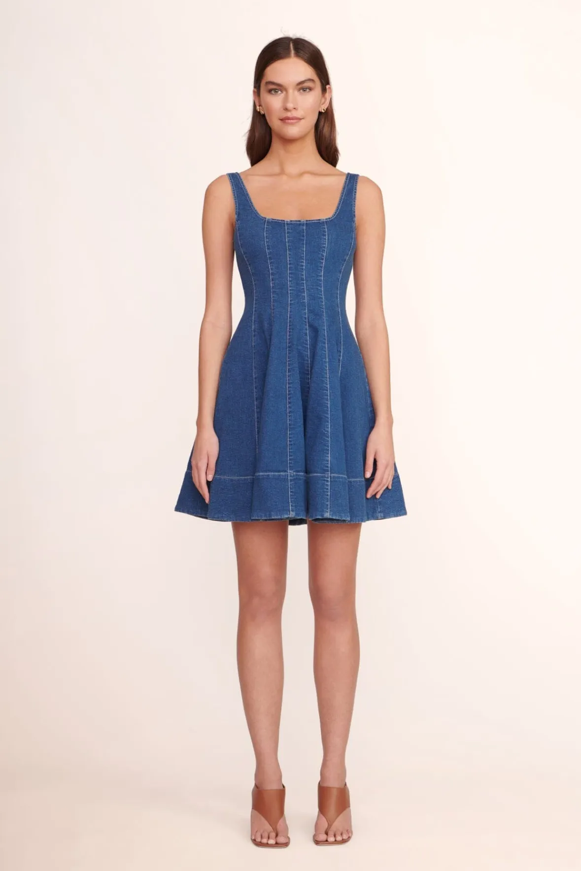 MINI WELLS DRESS -STAUD Cheap